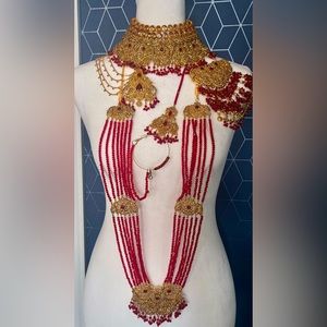 Pakistani wedding bridal jewelry